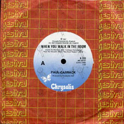 CARRACK-- PAUL - When You Walk In The Room - 1