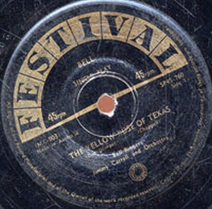 CARROLL-- JIMMY|CLINTON-- LARRY - The Yellow Rose Of Texas / You Are My Sunshine - 2