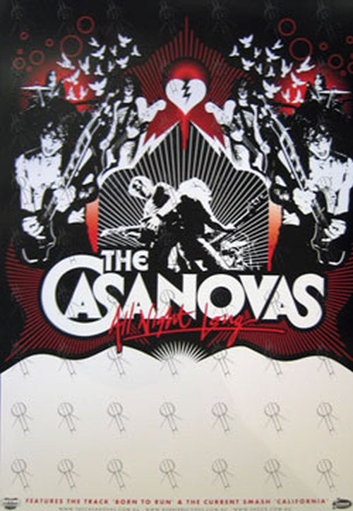 CASANOVAS - 'All Night Long' Album Poster - 1