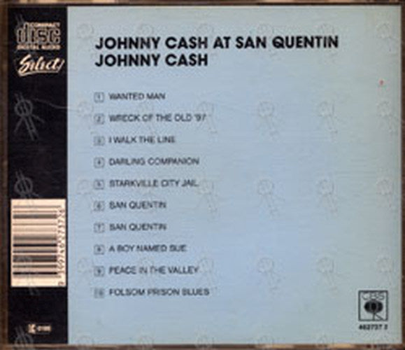 CASH-- JOHNNY - Johnny Cash At San Quentin - 2