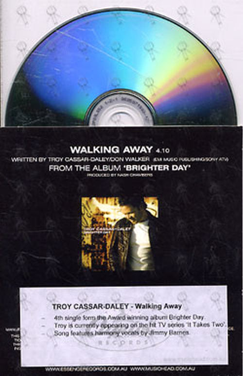 CASSAR-DALEY-- TROY|JIMMY BARNES - Walking Away - 2