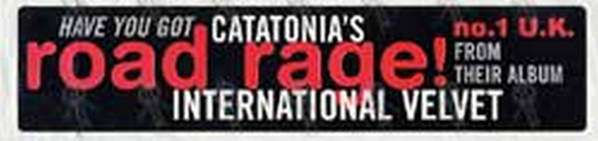 CATATONIA - 'Road Rage' Single Sticker - 1