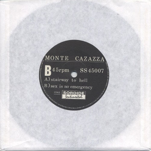 CAZAZZA-- MONTE - Stairway To Hell / Sex Is No Emergency - 2