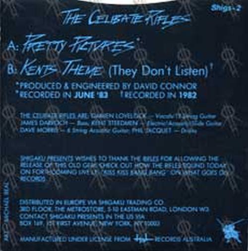 CELIBATE RIFLES - Pretty Pictures - 2