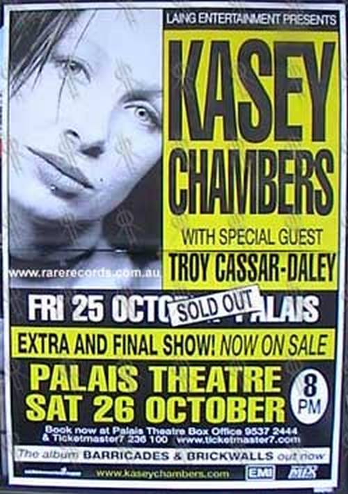 CHAMBERS-- KASEY - Palais Theatre