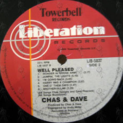 CHAS & DAVE - Well Pleased - 3