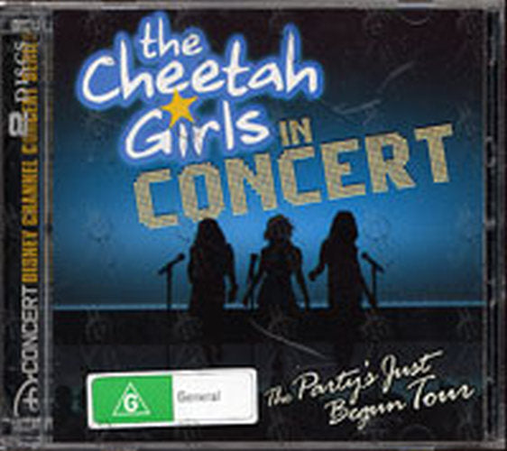CHEETAH GIRLS-- THE - The Cheetah Girls In Concert: The Party's Just Begun Tour - 1