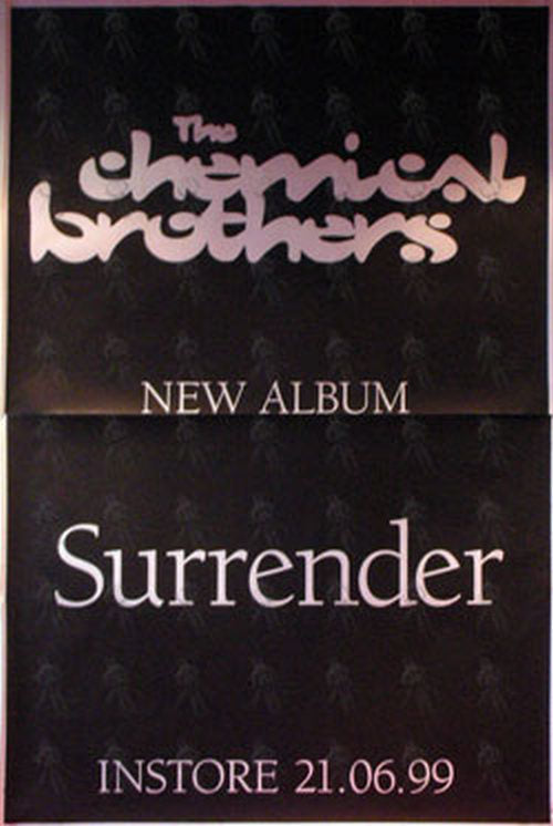 CHEMICAL BROTHERS-- THE - &#39;Surrender&#39; Album Promo Poster - 1