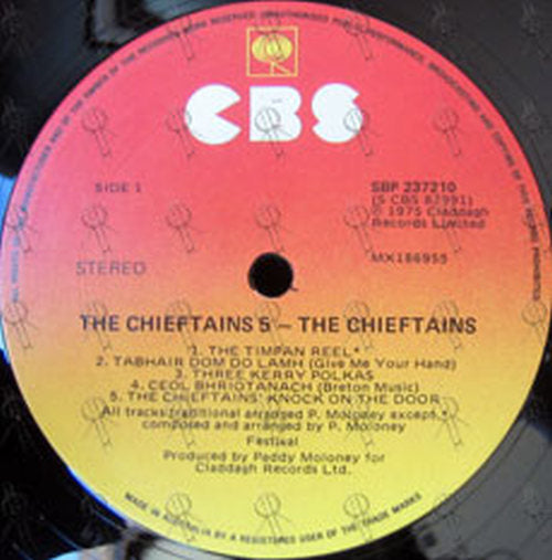 CHIEFTAINS-- THE - The Chieftains 5 - 4