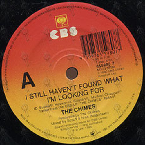 CHIMES-- THE - I Still Haven't Found What I'm Looking For - 2