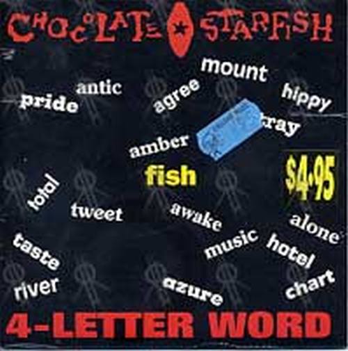 CHOCOLATE STARFISH - 4-Letter Word - 1