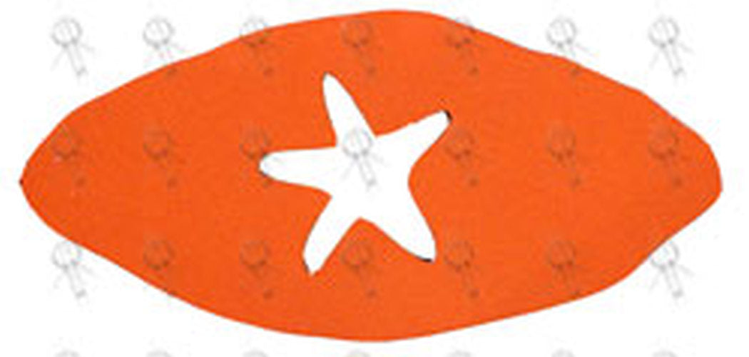 CHOCOLATE STARFISH - Orange Die-Cut Foam Promo Display - 1