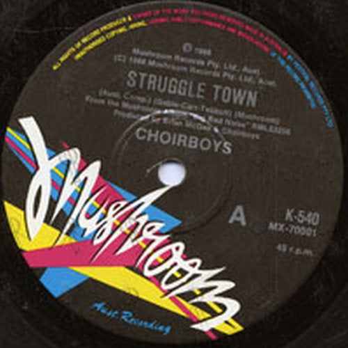 CHOIRBOYS - Struggle Town - 3