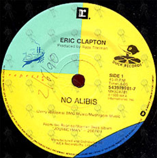 CLAPTON-- ERIC - No Alibis - 3