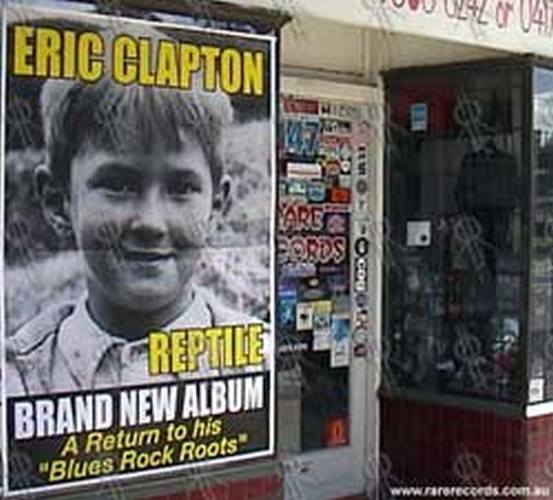 CLAPTON-- ERIC - 'Reptile' Poster - 2