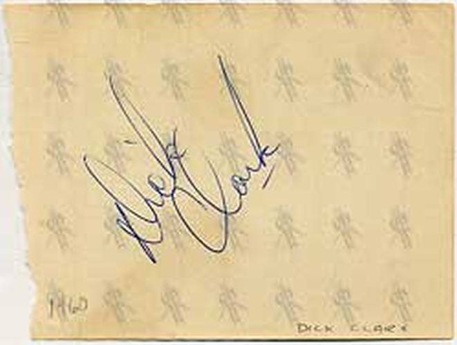 CLARK-- DICK - Signature - 1