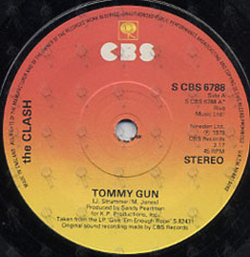 CLASH-- THE - Tommy Gun - 3