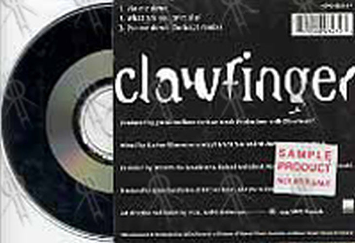 CLAWFINGER - Pin Me Down - 2