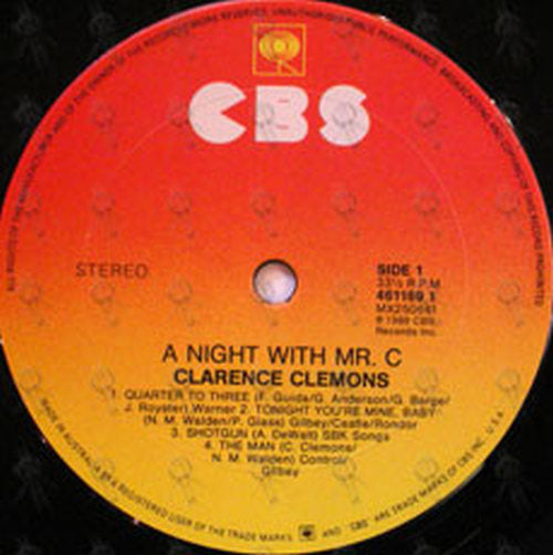 CLEMONS-- CLARENCE - A Night With Mr. C - 3