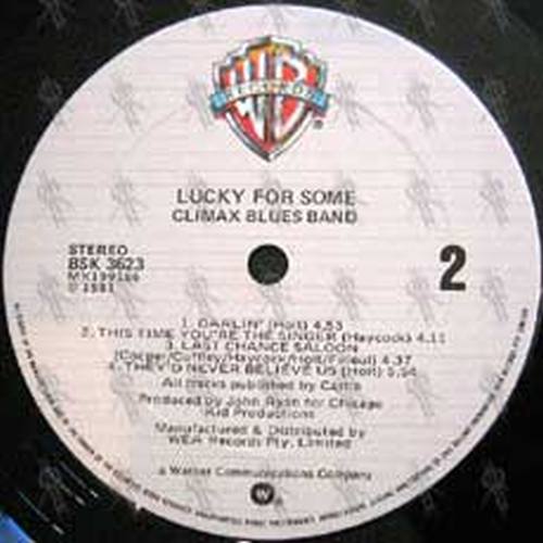 CLIMAX BLUES BAND - Lucky For Some - 3