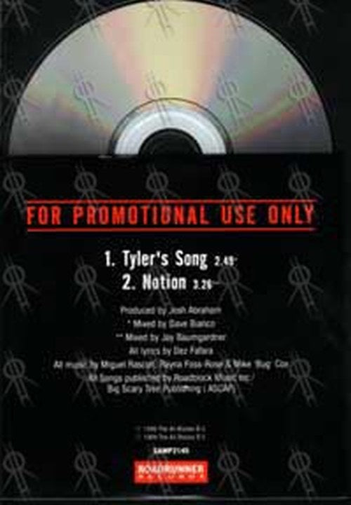 COAL CHAMBER - Tyler&#39;s Song - 2