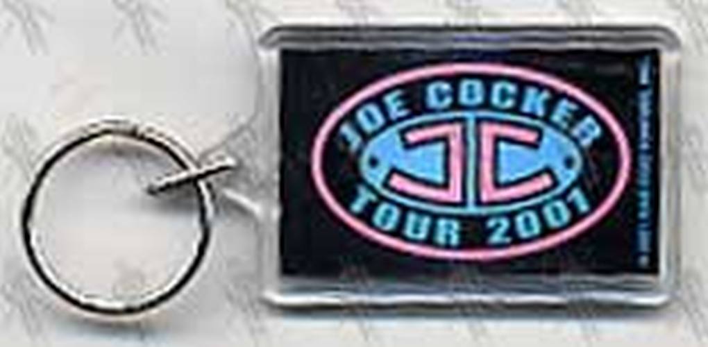 COCKER-- JOE - 2001 Tour Keyring - 1