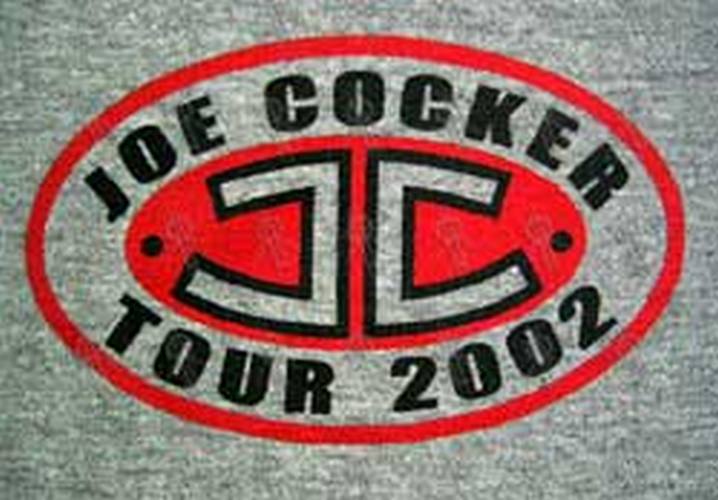 COCKER-- JOE - Grey Australasian Tour T-Shirt - 2