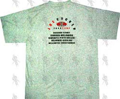 COCKER-- JOE - Grey Australasian Tour T-Shirt - 3