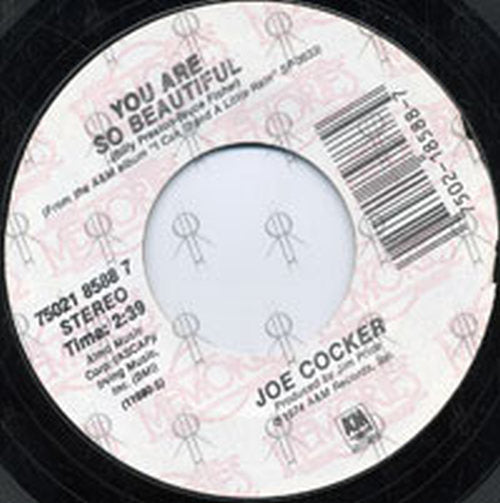 COCKER-- JOE - You Are So Beautiful - 2