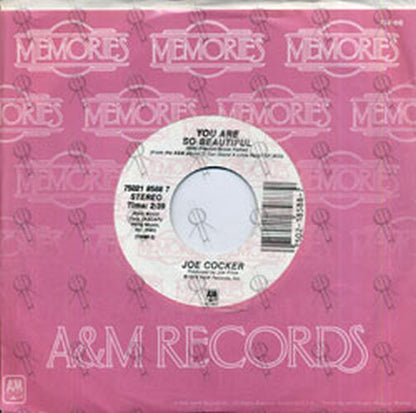 COCKER-- JOE - You Are So Beautiful - 1