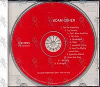 COHEN-- ADAM - Adam Cohen - 1