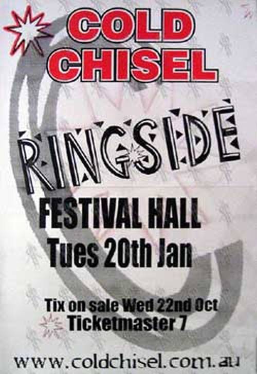 COLD CHISEL - 'Ringside' At 'Festival Hall