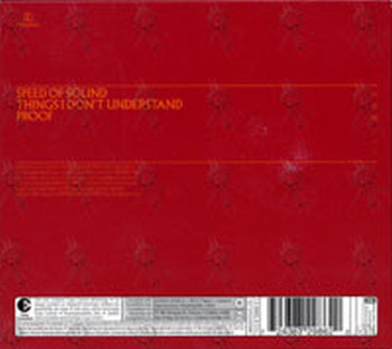 COLDPLAY - Speed Of Sound - 2