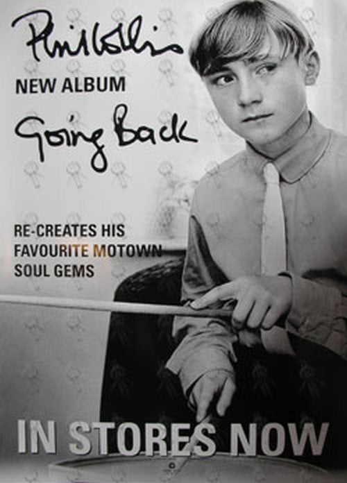 COLLINS-- PHIL - 'Going Back' Album Poster - 1