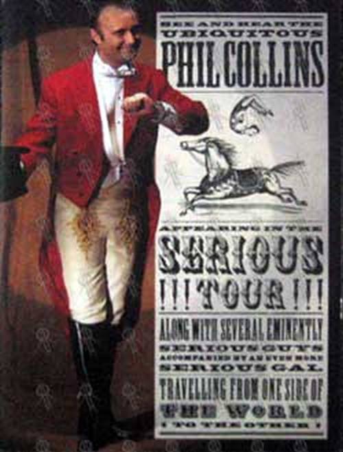 COLLINS-- PHIL - &#39;Serious&#39; World Tour Program - 1