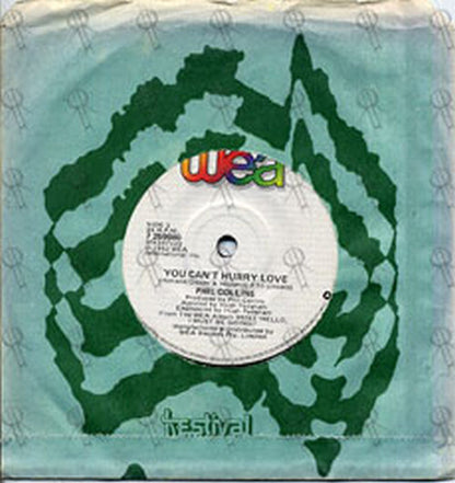 COLLINS-- PHIL - You Can't Hurry Love - 1