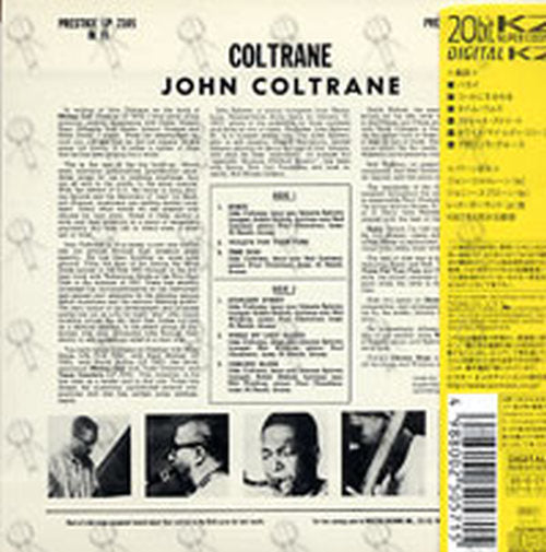 COLTRANE-- JOHN - Prestige 7105 - 2