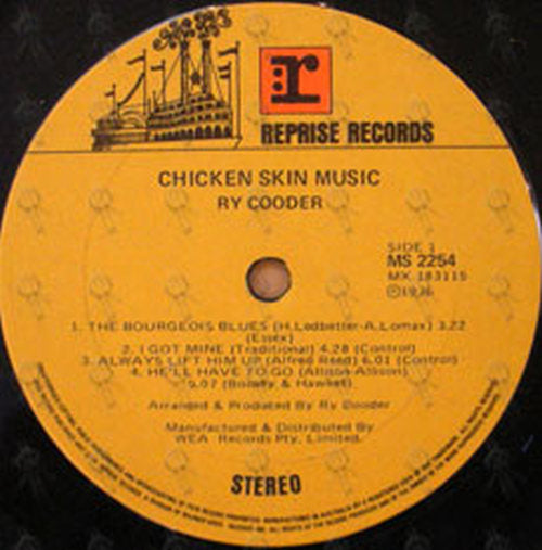 COODER-- RY - Chicken Skin Music - 3