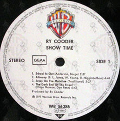 COODER-- RY - Show Time - 3