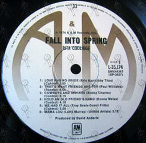 COOLIDGE-- RITA - Fall Into Spring - 3