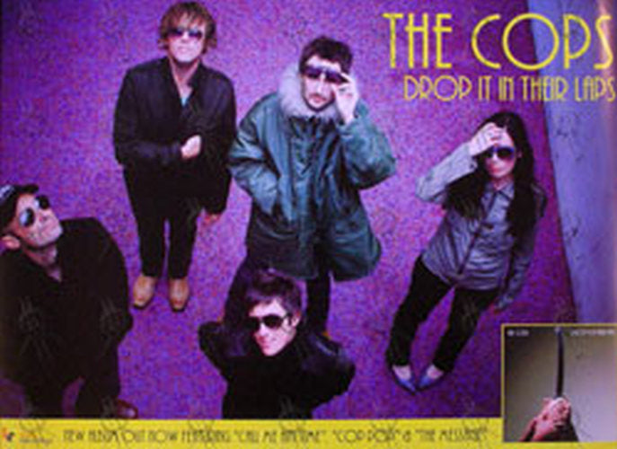 COPS-- THE - 'Drop It In Their Laps' Album Promo Banner Style Poster - 1