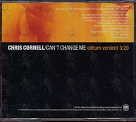 CORNELL-- CHRIS - Can't Change Me - 2