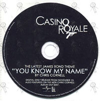 CORNELL-- CHRIS - You Know My Name (Latest James Bond Theme) - 1