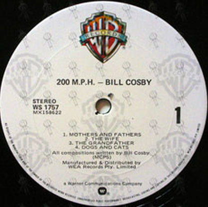 COSBY-- BILL - 200 M.P.H. - 3