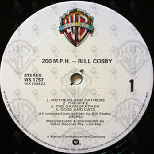 COSBY-- BILL - 200 M.P.H. - 3