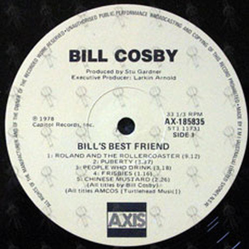 COSBY-- BILL - Bill's Best Friend - 3