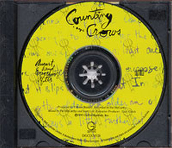 August And Everything After - Rare Records Au