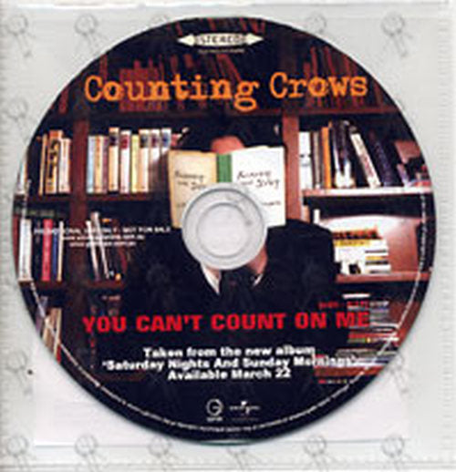 COUNTING CROWS - You Can&#39;t Count On Me (edit) - 1