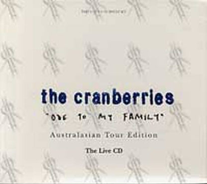 CRANBERRIES-- THE - Ode to My Family - 1