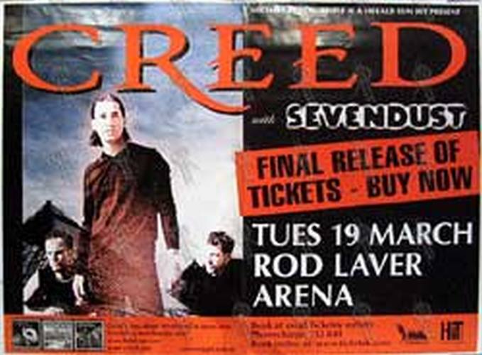 CREED - &#39;Rod Laver Arena